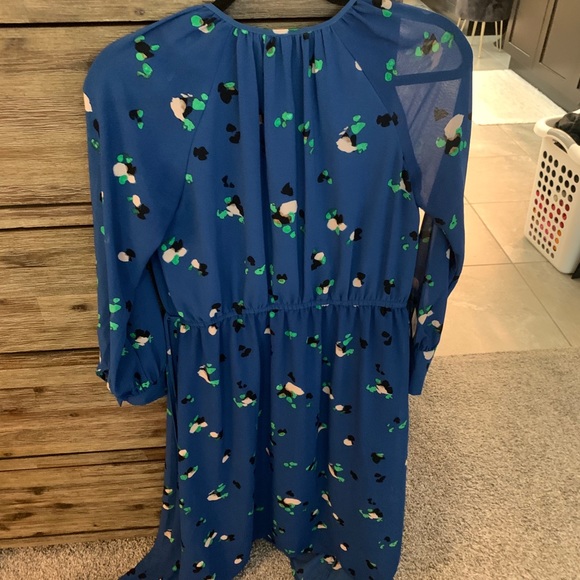 Blue midi dress - Picture 3 of 5